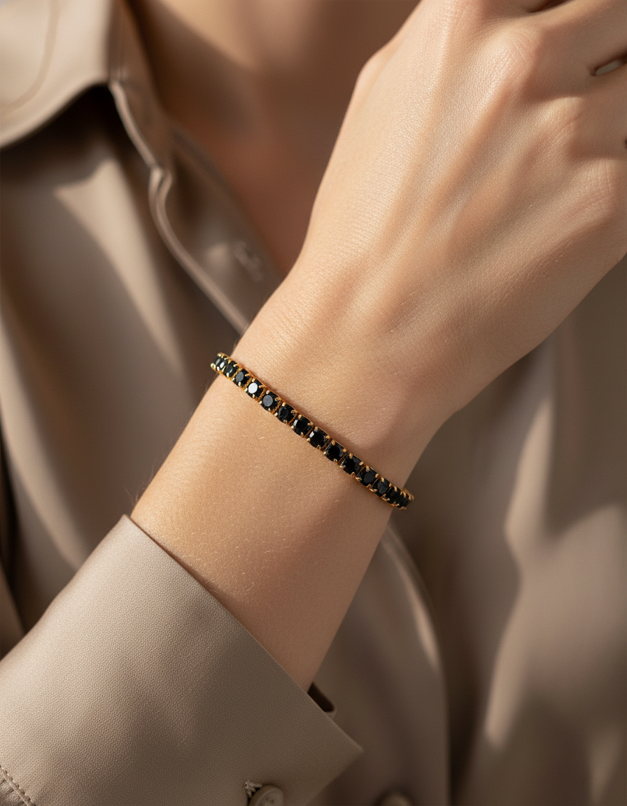 Tennis Bracelet [Gold]