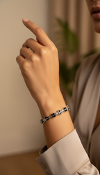 Black Spinel Bracelet