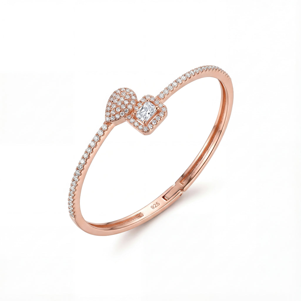 Cz Duo Cuff Bracelet
