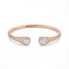 Cz Mop Rose Glite Cuff