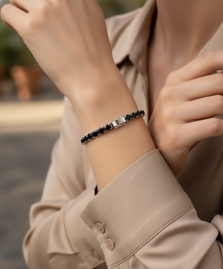 Tennis Bracelet [Silver]