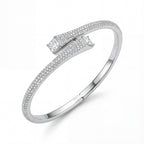Cz Pave Twist bracelet