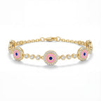 Evil Eye charm bracelet
