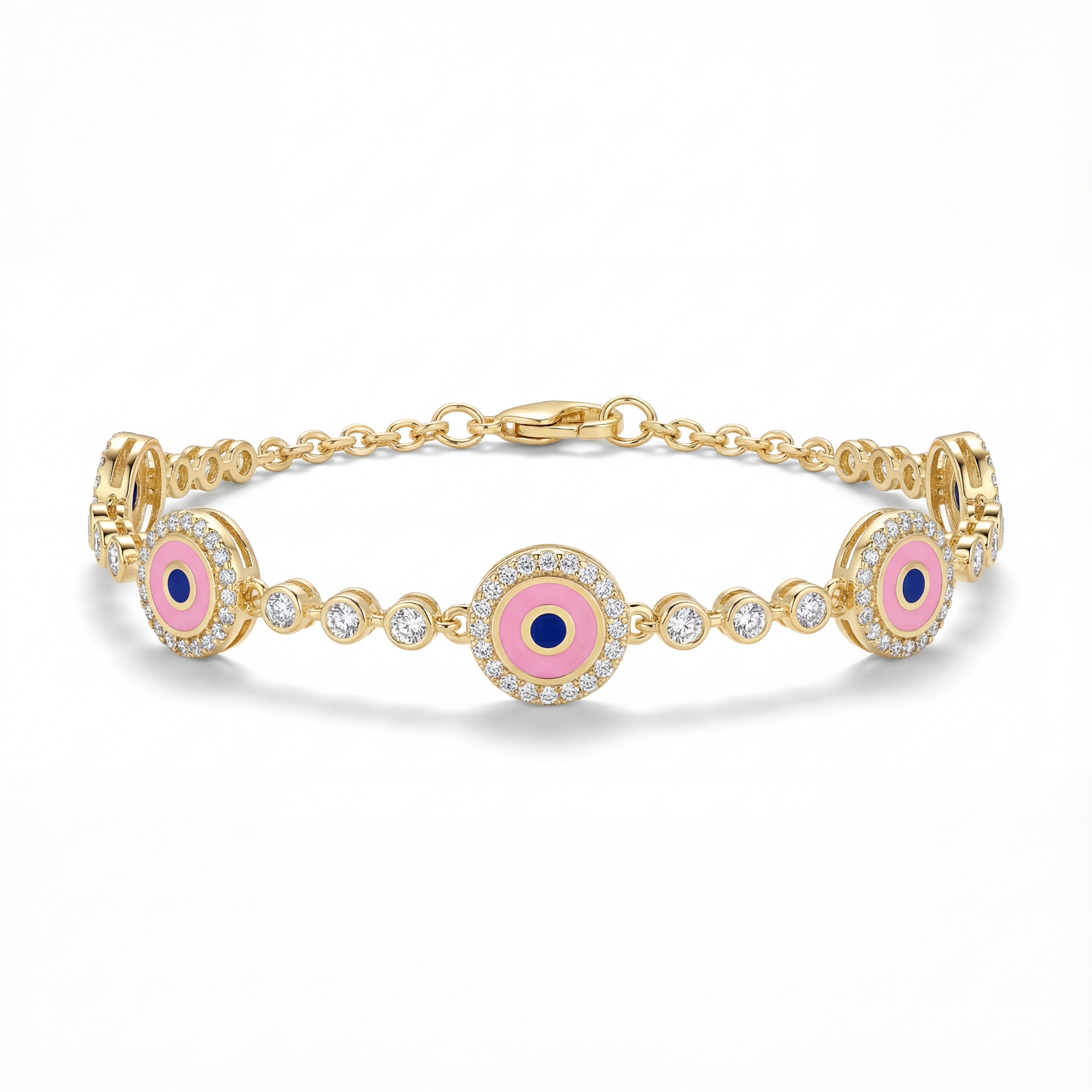 Evil Eye charm bracelet