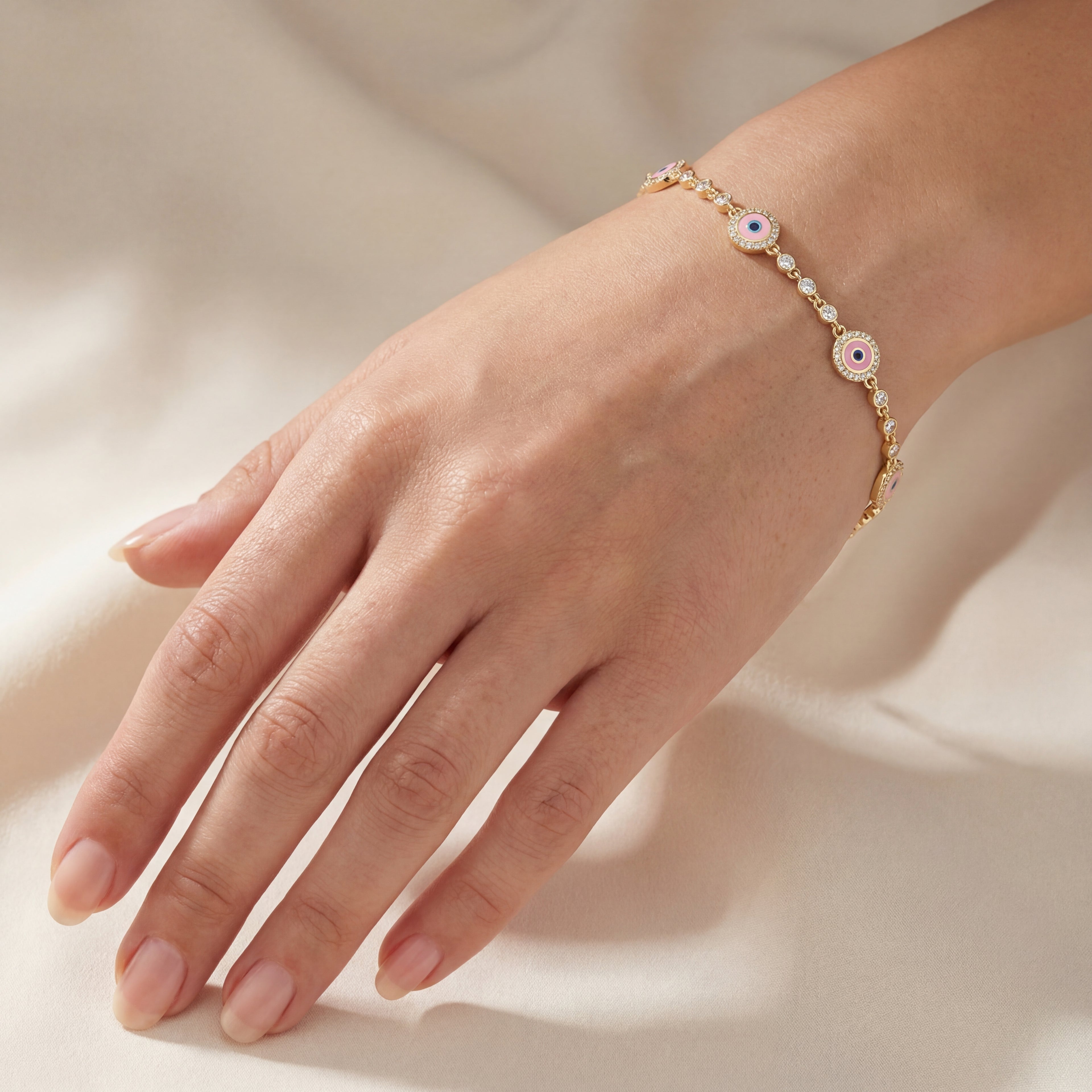 Evil Eye charm bracelet