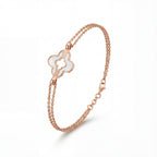 Clover charm bracelet