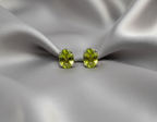 Peridot Ear Studs