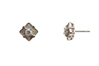 Square CZ Studs