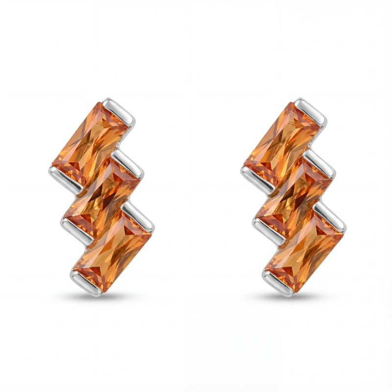 Cubic Sparkle Studs