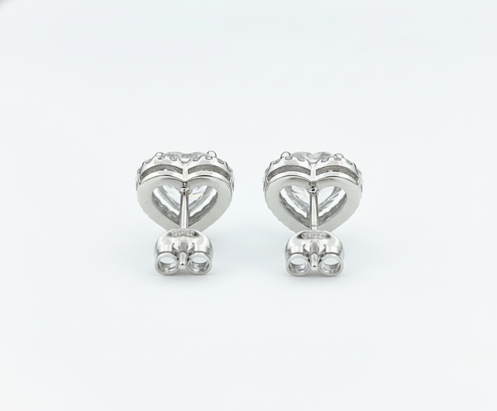 Heart Ear Studs