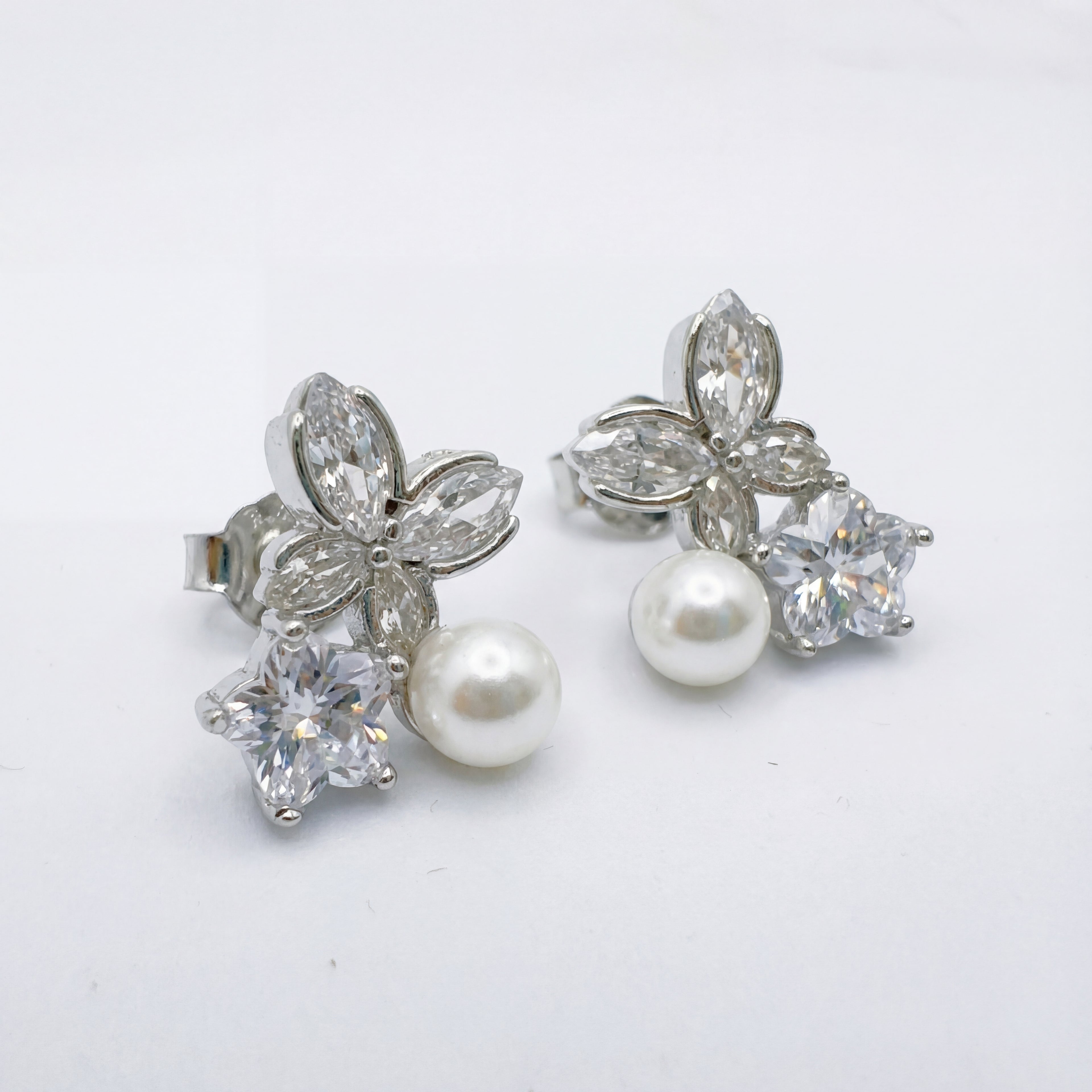 Butterfly Bling Earring