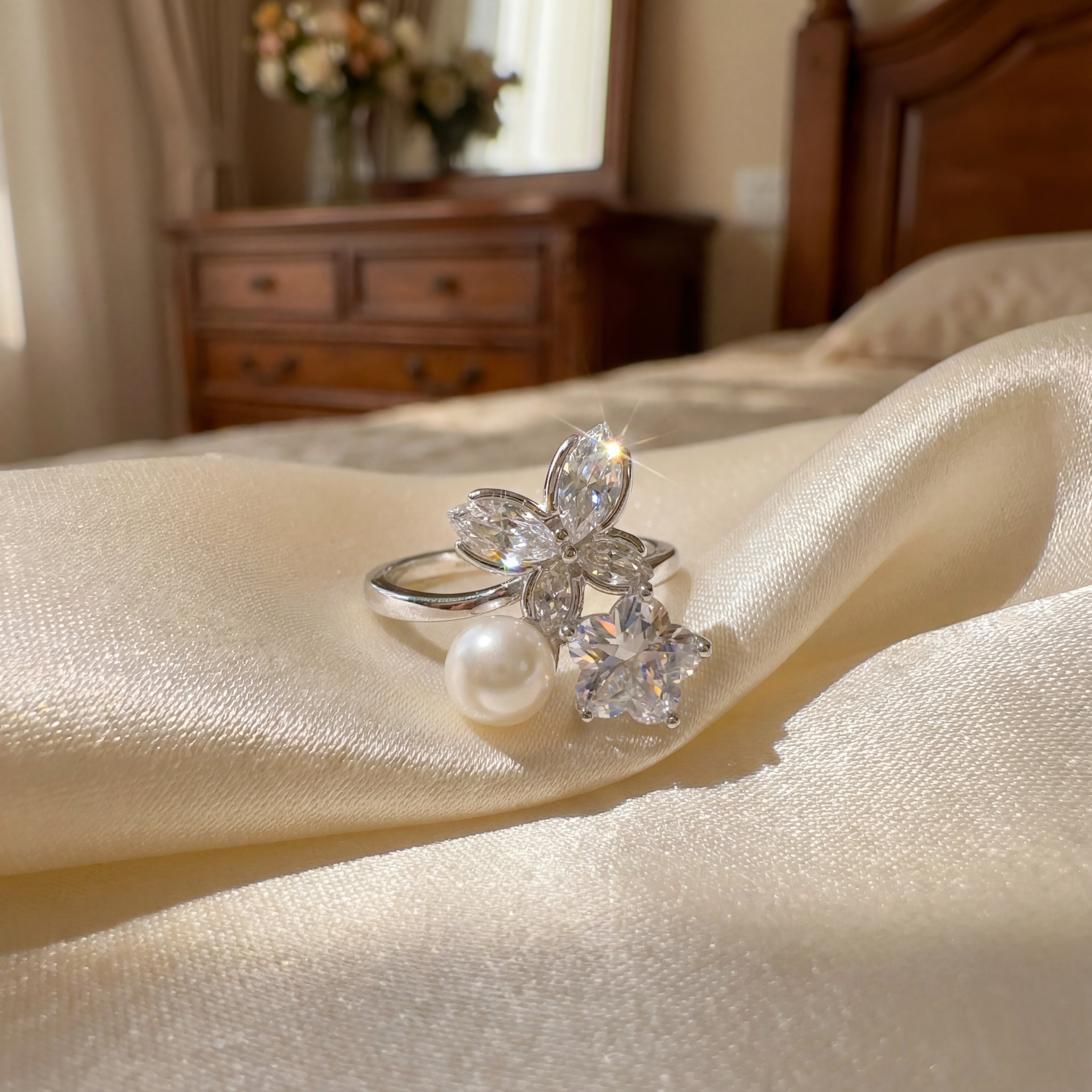 Butterfly Bling Earring