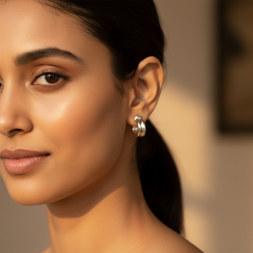 Crescent Studs