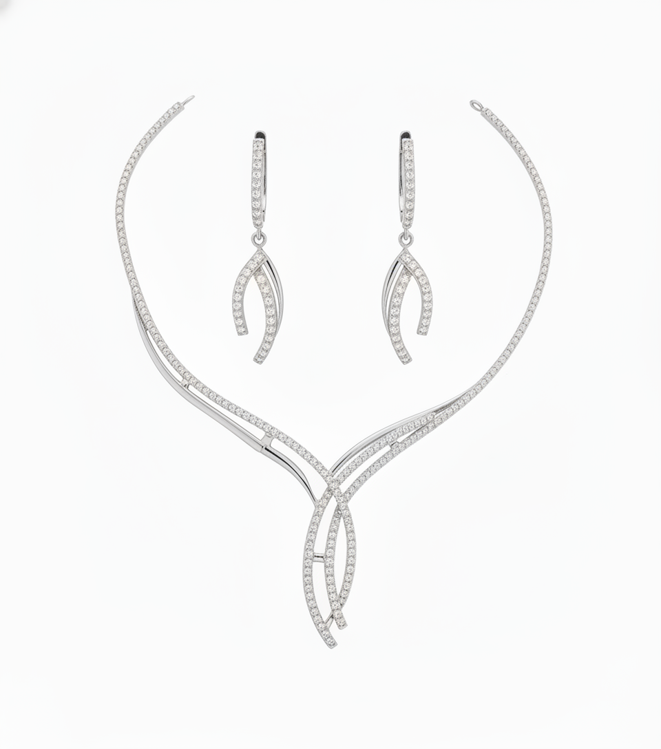 Celestial CZ Necklace