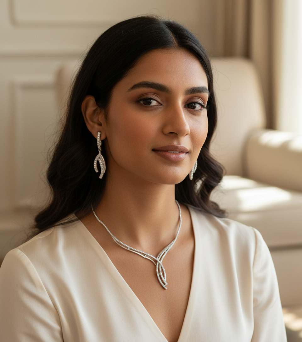 Celestial CZ Necklace