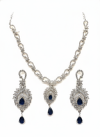 Blue Sparkle Noir Necklace