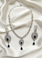 Blue Sparkle Noir Necklace