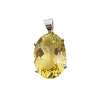 Citrine Pendant (Prong Setting)