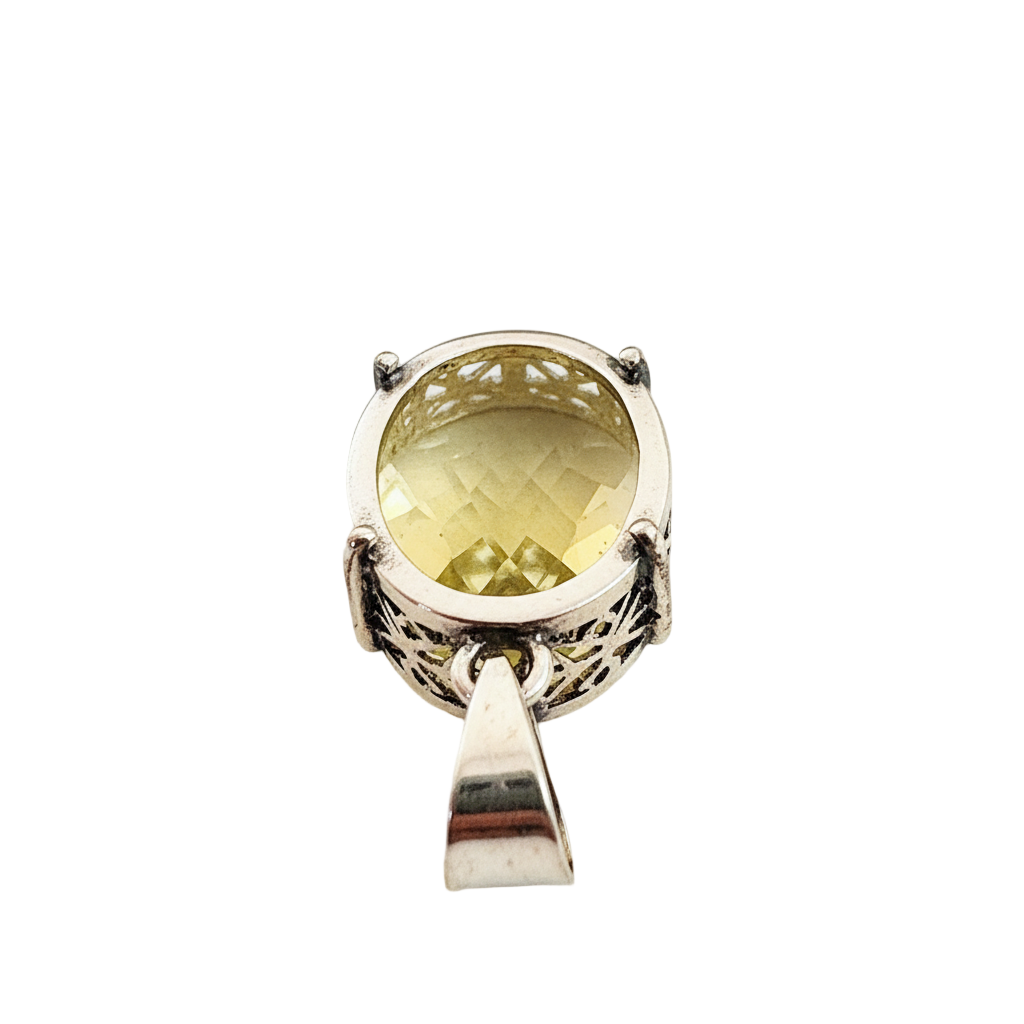 Citrine Pendant (Prong Setting)