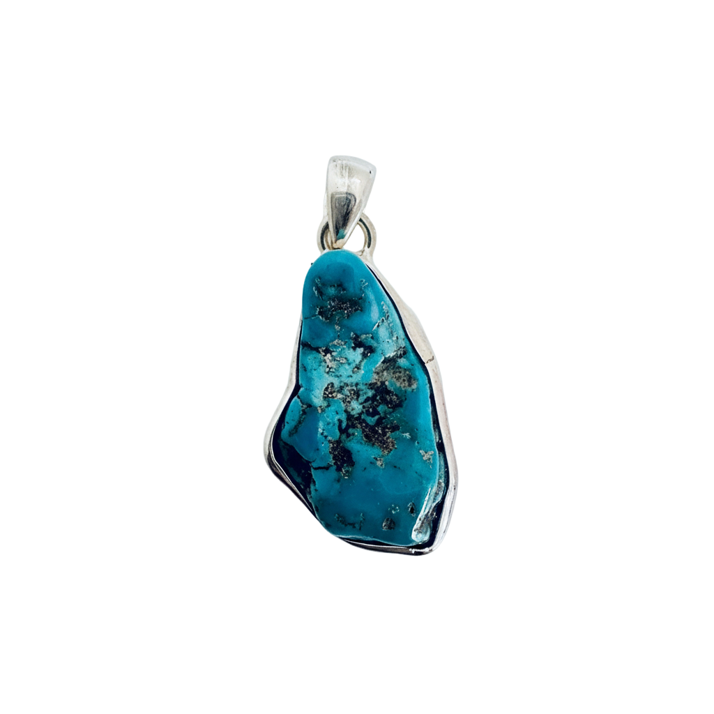 Sleeping Beauty Turquoise Pendant