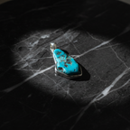 Sleeping Beauty Turquoise Pendant