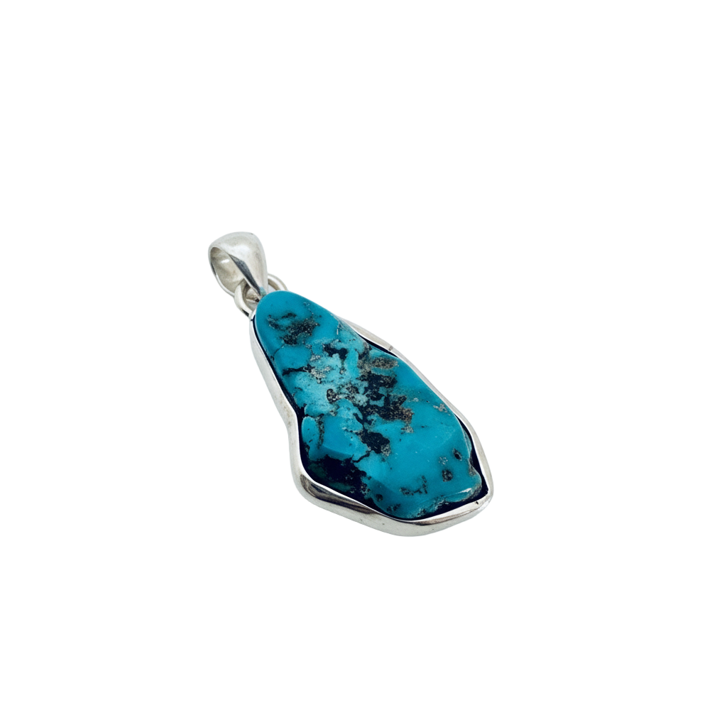 Sleeping Beauty Turquoise Pendant