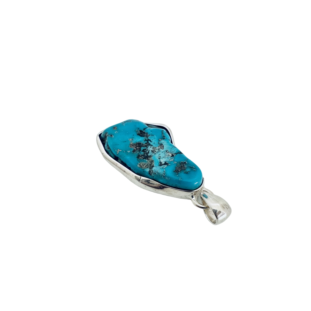 Sleeping Beauty Turquoise Pendant