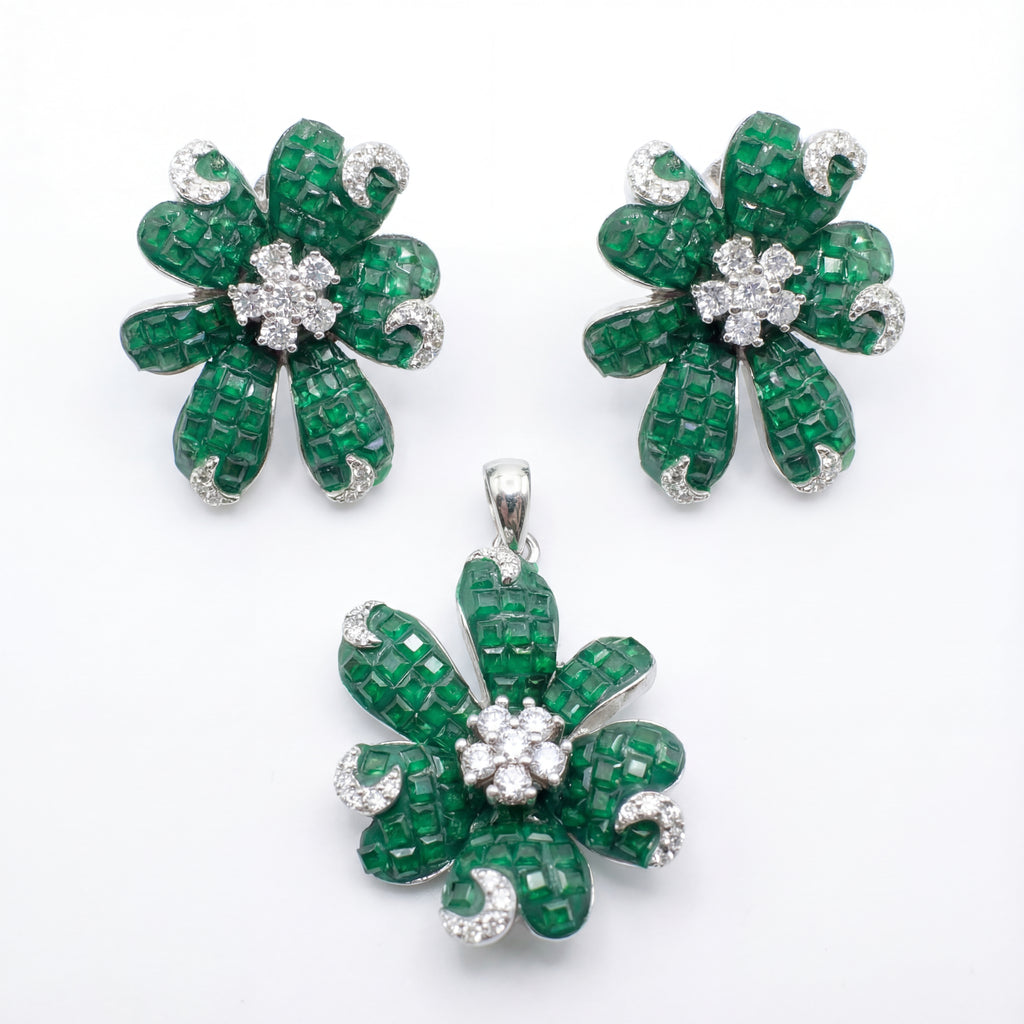 Floral Green Bloom