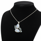 Moonlit Teardrop Charm