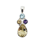 Multi Gemstone Pendant
