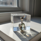 Green Amethyst Pendant