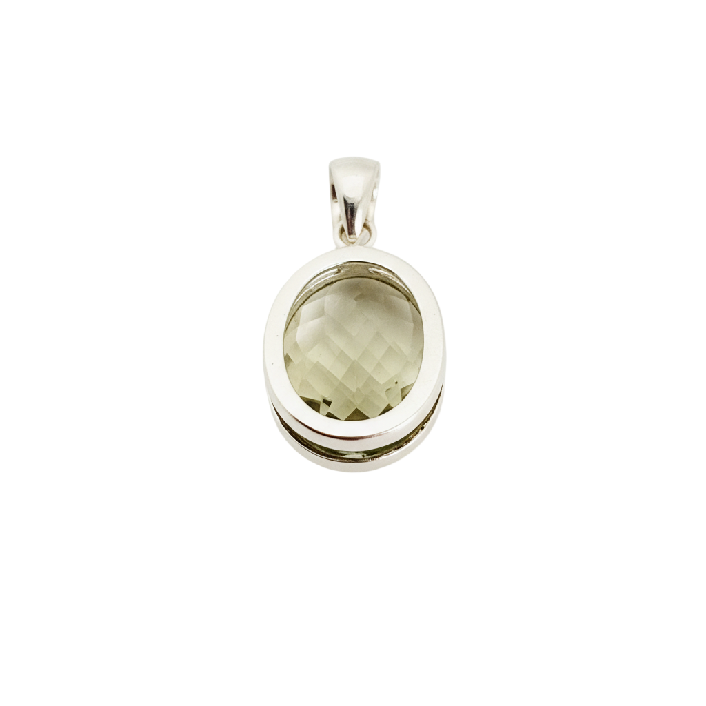 Green Amethyst Pendant