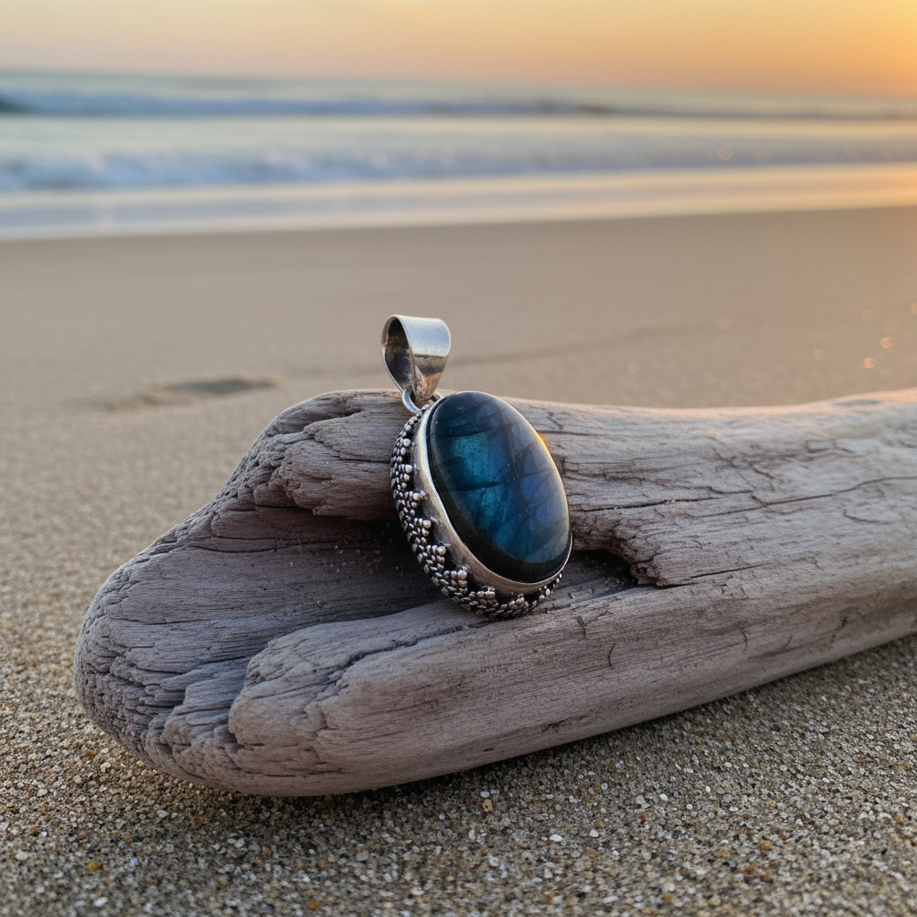 Labradorite Gemstone Pendant