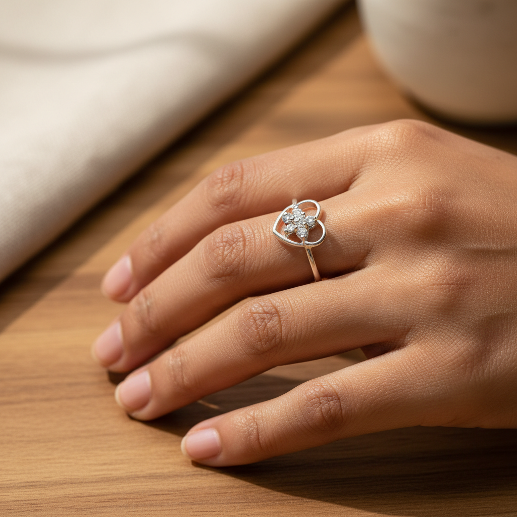 Heart Glam Ring