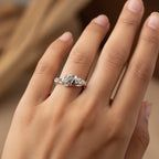 Silver Blossom Ring