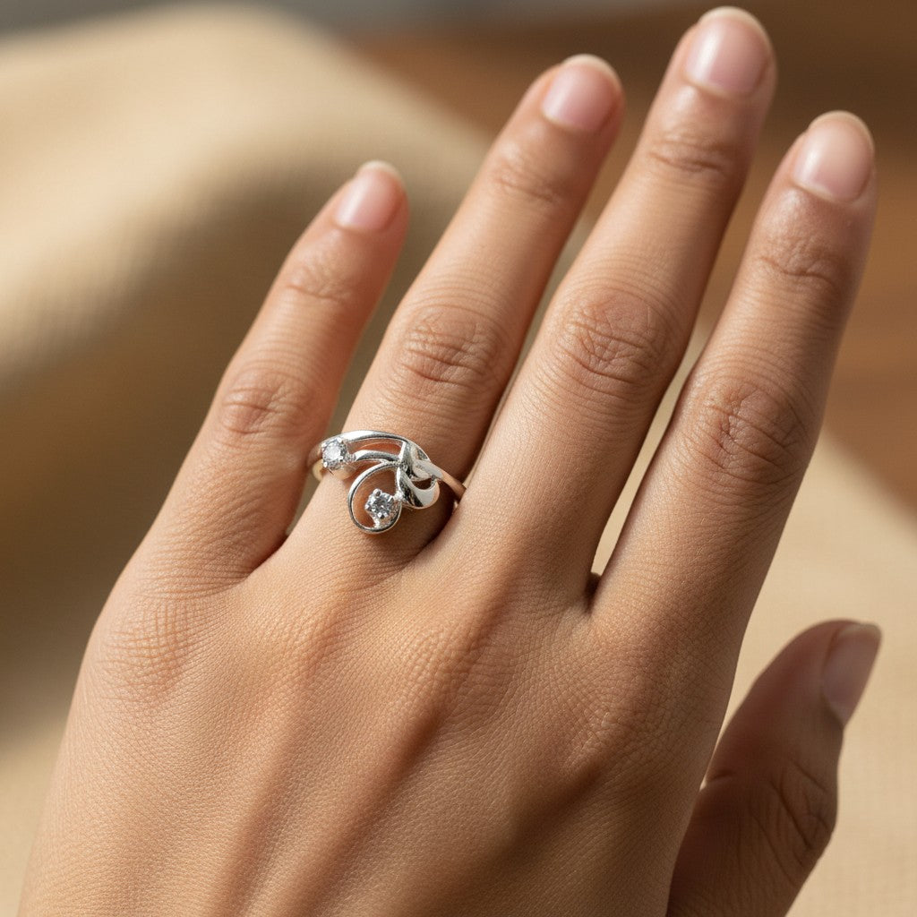 Gritty Spark Ring