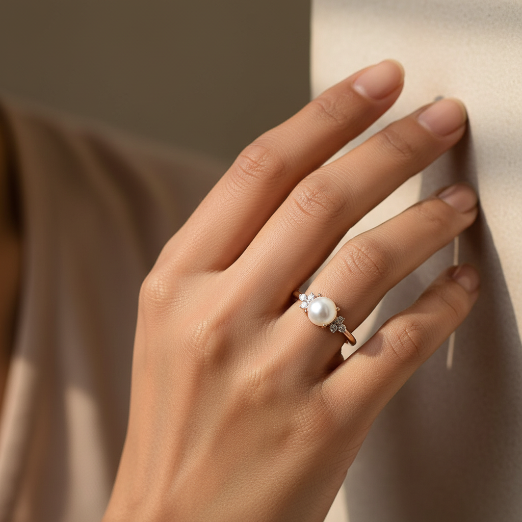 Lumi Pearl Ring