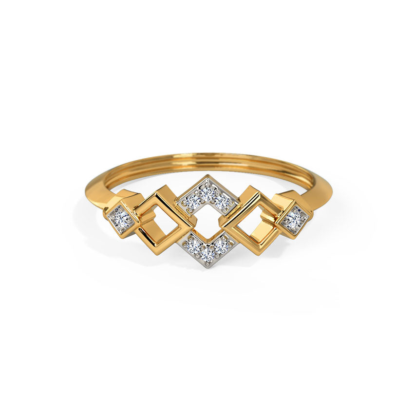 Square Accent Ring