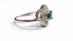 GreenTwirl Ring
