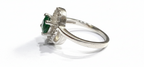 GreenTwirl Ring