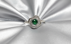 GreenTwirl Ring