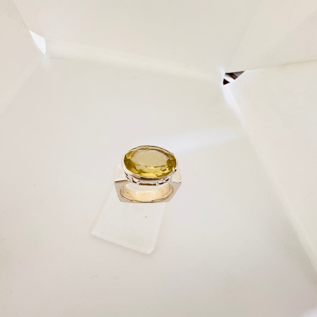 Citrine Gemstone Ring