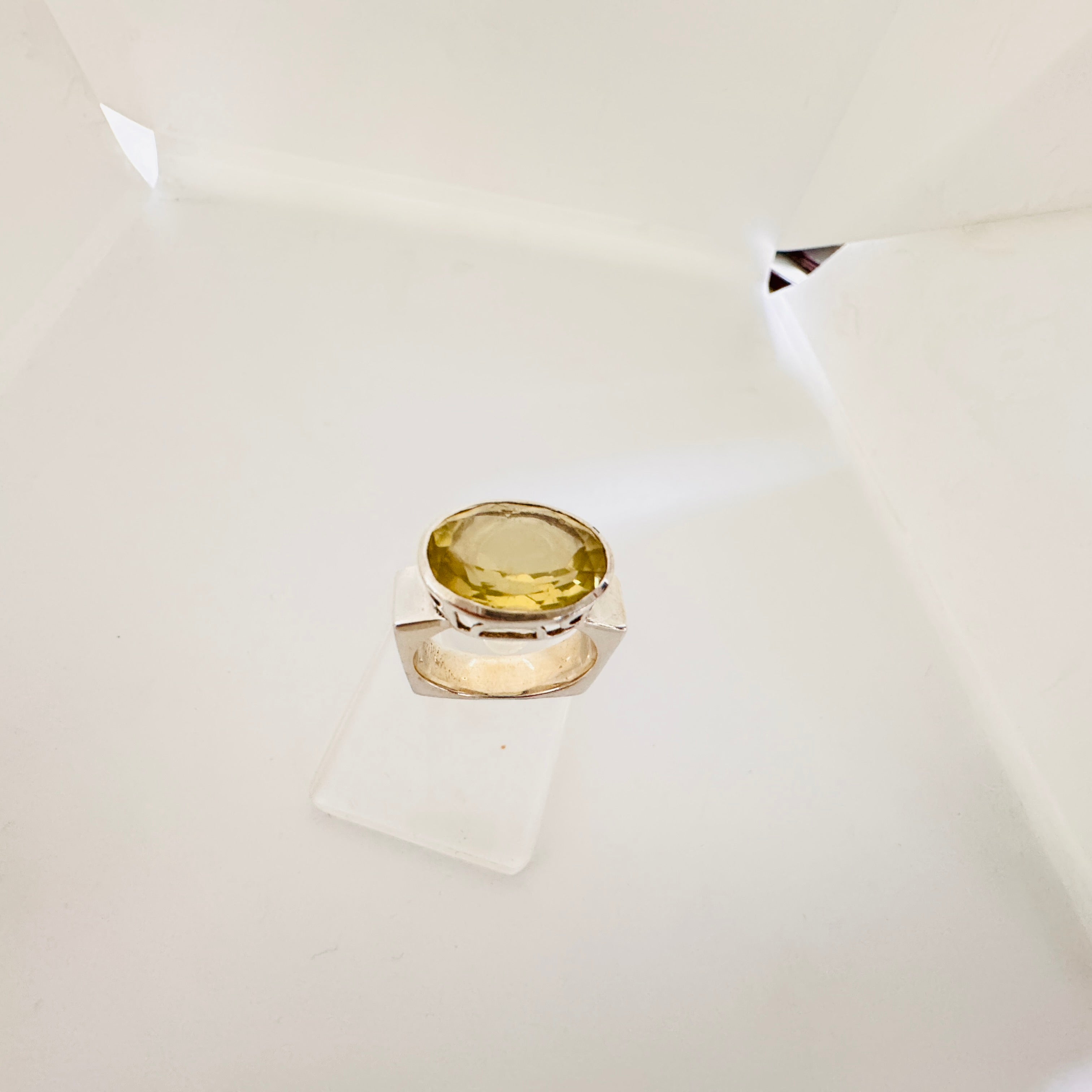 Citrine Gemstone Ring