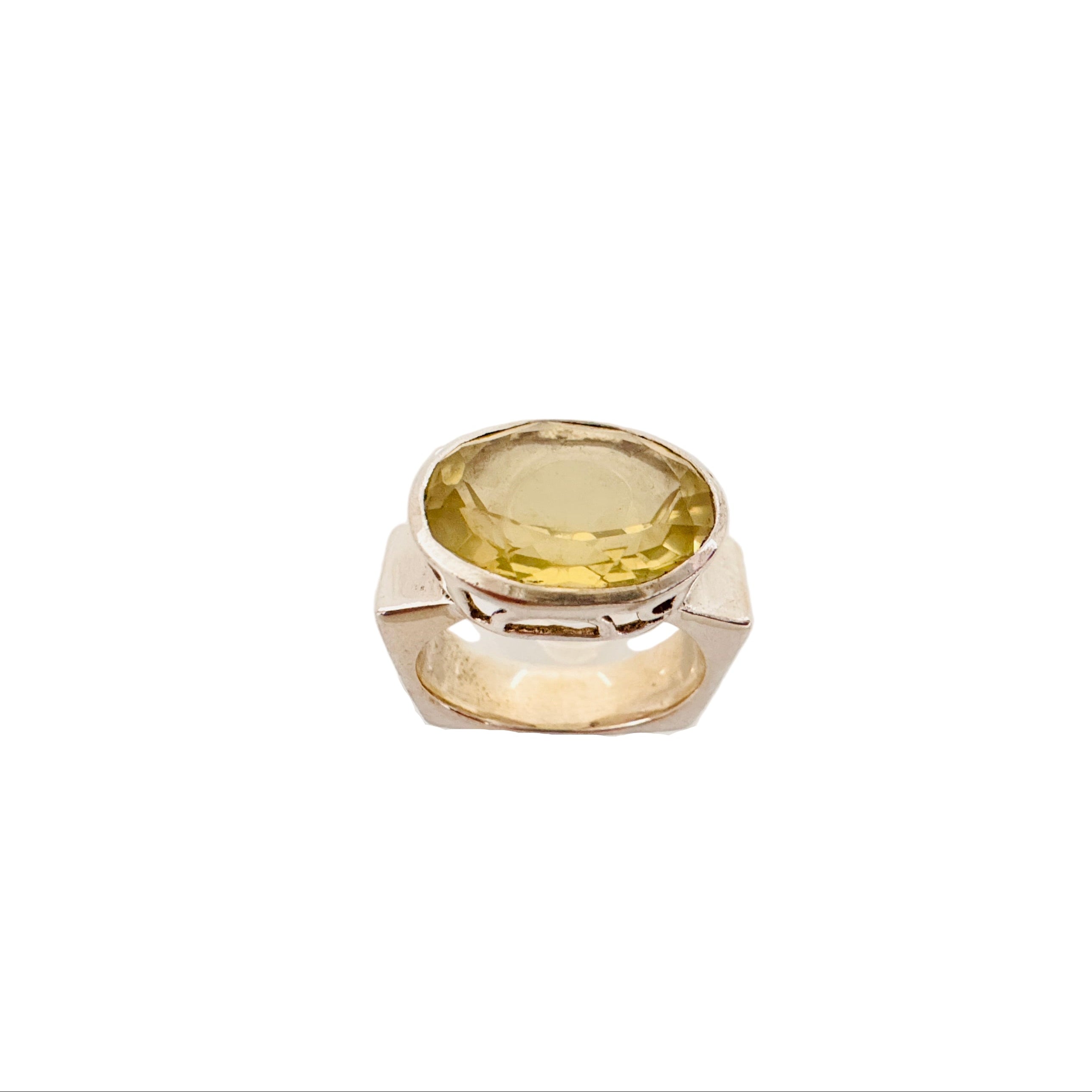 Citrine Gemstone Ring