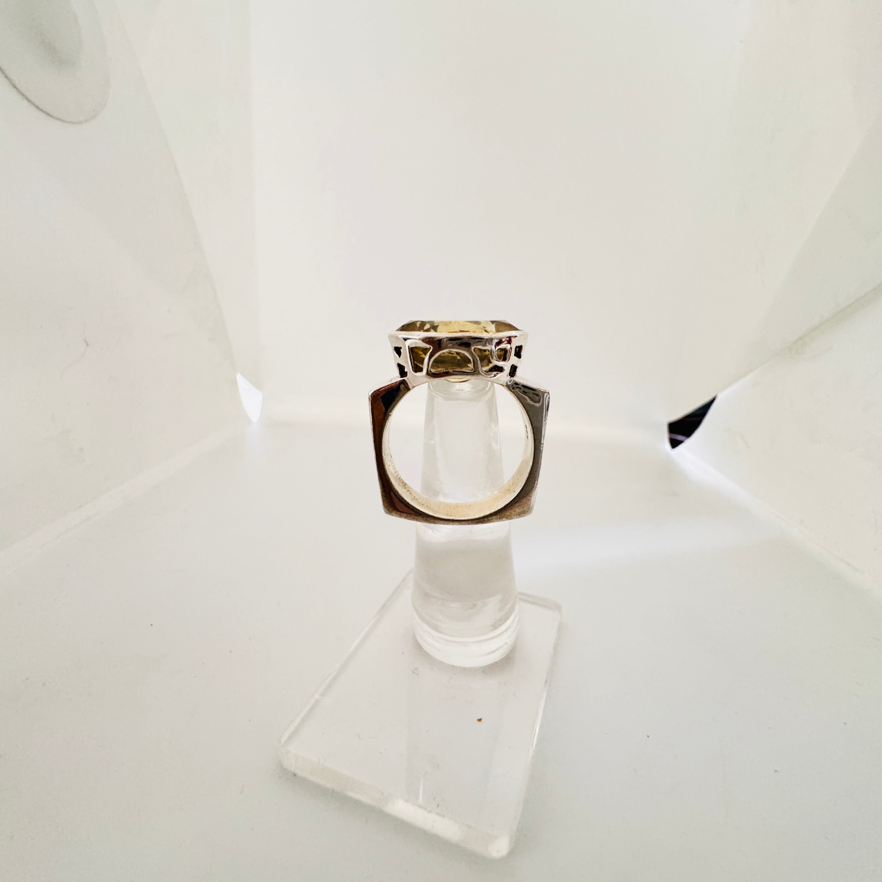 Citrine Gemstone Ring