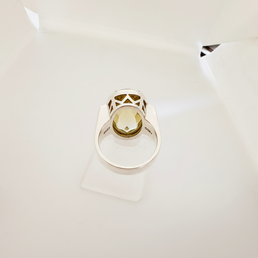 Citrine Gemstone Ring