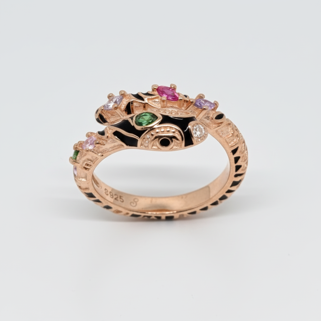 Multicolored Serpenty Ring