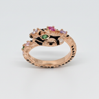 Multicolored Serpenty Ring