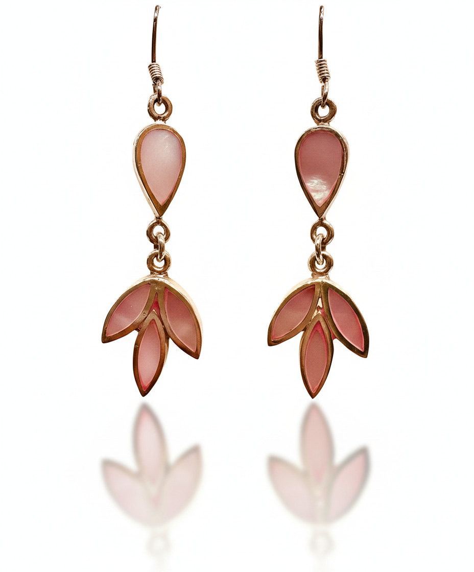 MOP Flora Earrings