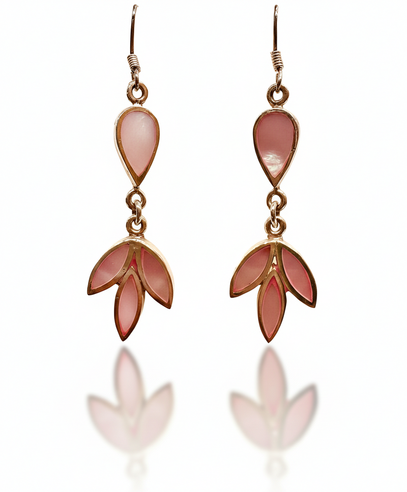 MOP Flora Earrings